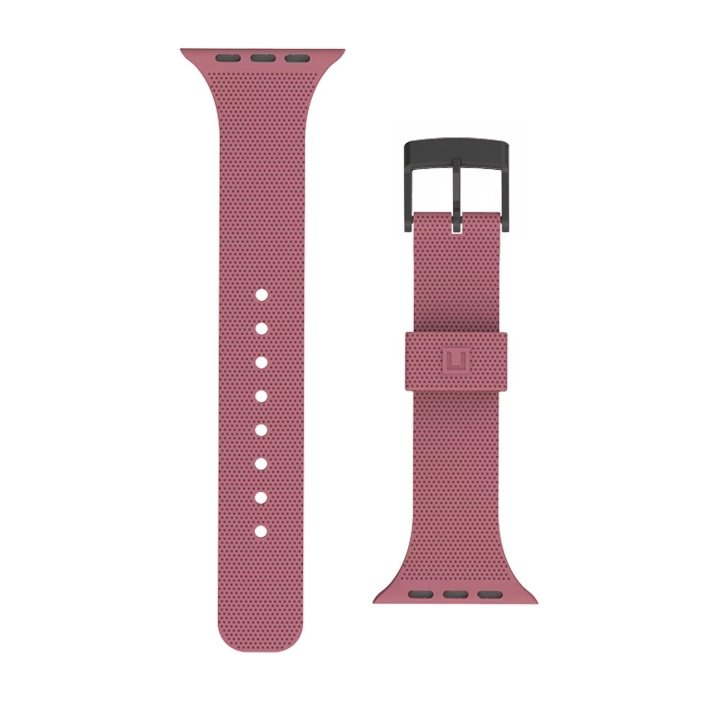 U by UAG Apple Watch 45/44/42mm [U] Aurora Strap, DustyRose i gruppen SPORT, FRITID & HOBBY / Smartwatch og Aktivitetsmålere / Tilbehør hos TP E-commerce Nordic AB (C75556)