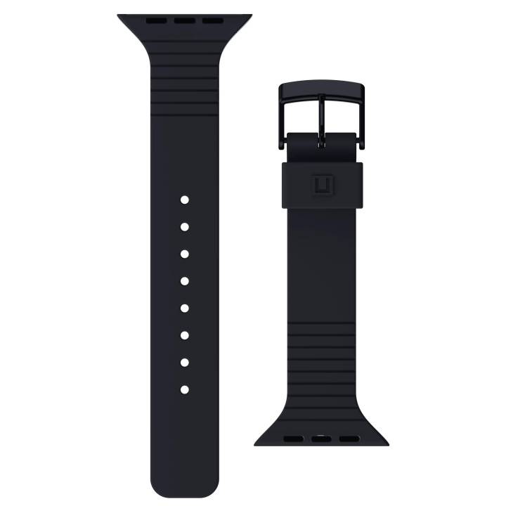 U by UAG Apple Watch 45/44/42 U Aurora Strap, Black i gruppen SPORT, FRITID & HOBBY / Smartwatch og Aktivitetsmålere / Tilbehør hos TP E-commerce Nordic AB (C75558)