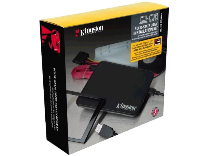 Kingston SSD Installation Kit i gruppen Datautstyr / PC-Komponenter / Harddisker / SSD hos TP E-commerce Nordic AB (C75656)