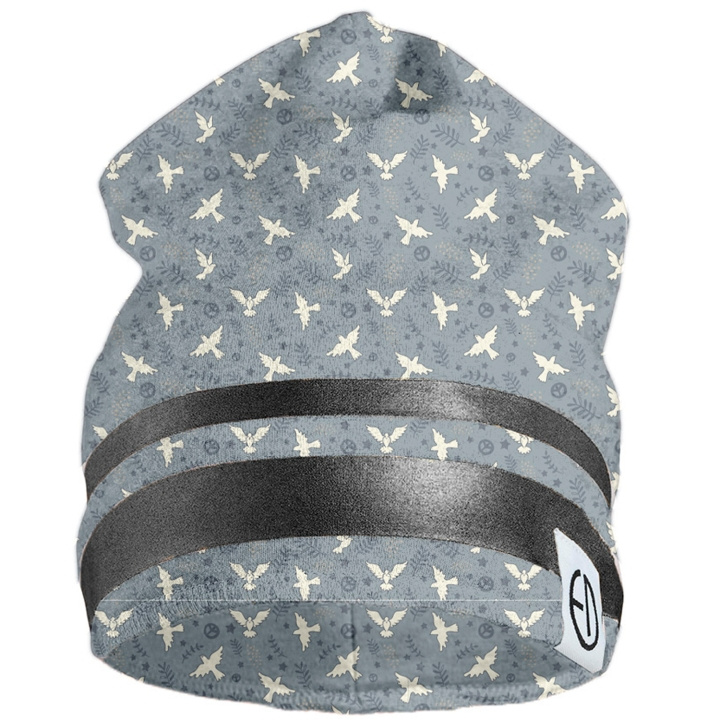 Elodie Details Winter Beanie - Free Bird 0-6 m i gruppen SPORT, FRITID & HOBBY / Tilbehør / Luer og capser hos TP E-commerce Nordic AB (C75695)