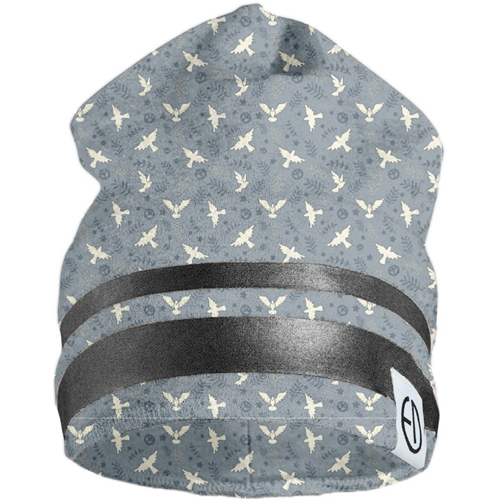 Elodie Details Winter Beanie - Free Bird 6-12 m i gruppen SPORT, FRITID & HOBBY / Tilbehør / Luer og capser hos TP E-commerce Nordic AB (C75696)