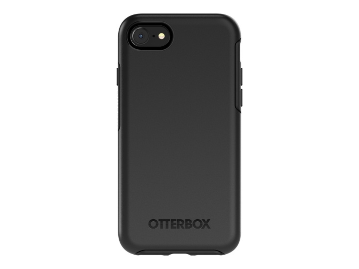 Otterbox Symmetry Series Skyddsfodral Svart Apple iPhone 7, 8, SE (2:a generationen), SE (3:e generationen) i gruppen SMARTTELEFON & NETTBRETT / Mobilbeskyttelse / Apple / iPhone 7 hos TP E-commerce Nordic AB (C75762)