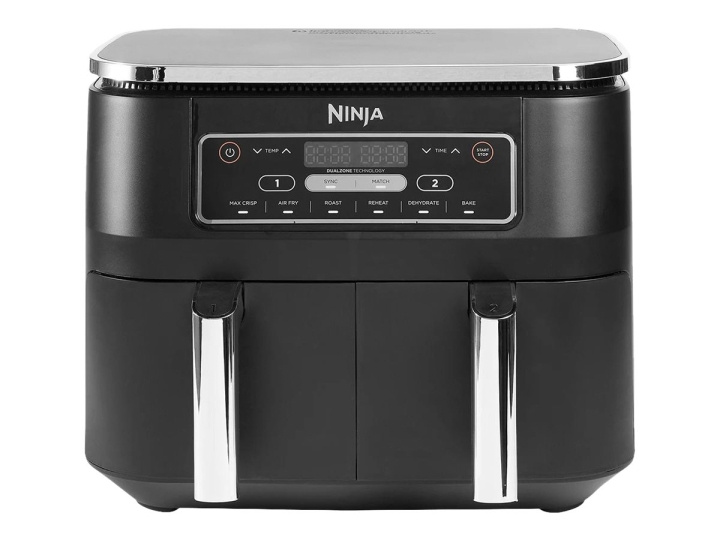 Ninja Foodi Dual Zone AF300EU Airfryer 2470W Grå i gruppen HJEM, HUS OG HAGE / Husholdningsapparater / Airfryers og frityrkokere hos TP E-commerce Nordic AB (C75783)