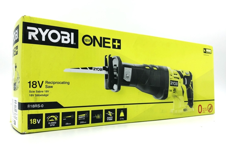 Ryobi One+ R18RS-0 Sticksåg Utan batteri i gruppen HJEM, HUS OG HAGE / Verktøy / Sager hos TP E-commerce Nordic AB (C75789)