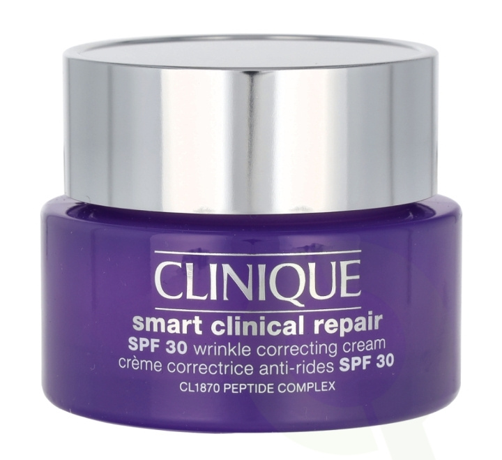 Clinique Smart Clinical Repair Wrinkle Correcting Cr. SPF30 50 ml i gruppen HELSE OG SKJØNNHET / Hudpleie / Ansikt / Anti age hos TP E-commerce Nordic AB (C75893)