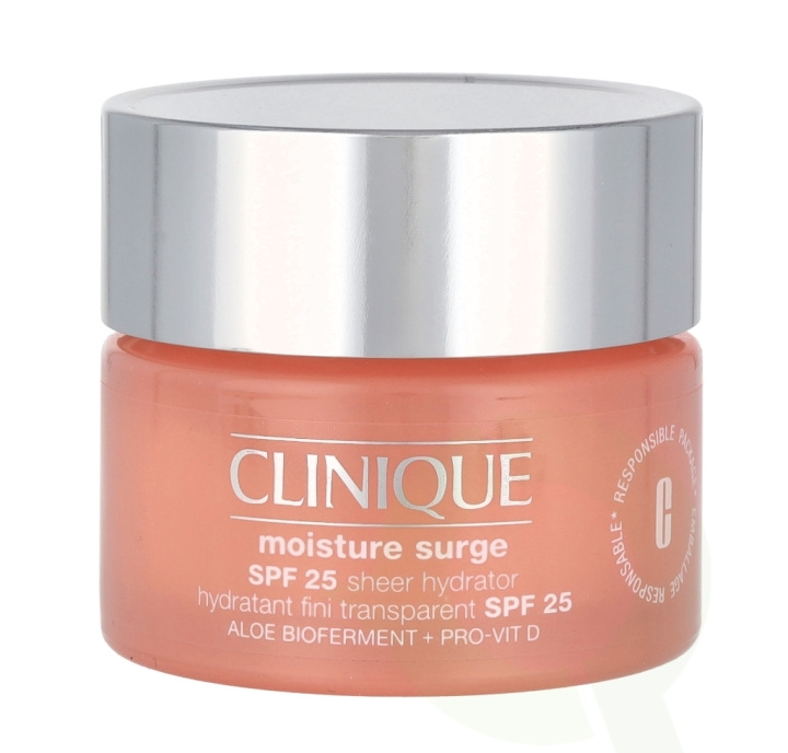 Clinique Moisture Surge SPF25 Sheer Hydrator 30 ml i gruppen HELSE OG SKJØNNHET / Hudpleie / Ansikt / Ansiktskrem hos TP E-commerce Nordic AB (C75910)