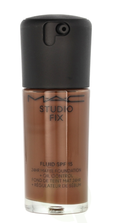 MAC Studio Fix Fluid Foundation SPF15 30 ml NC63 i gruppen HELSE OG SKJØNNHET / Makeup / Makeup ansikt / Foundation hos TP E-commerce Nordic AB (C75924)