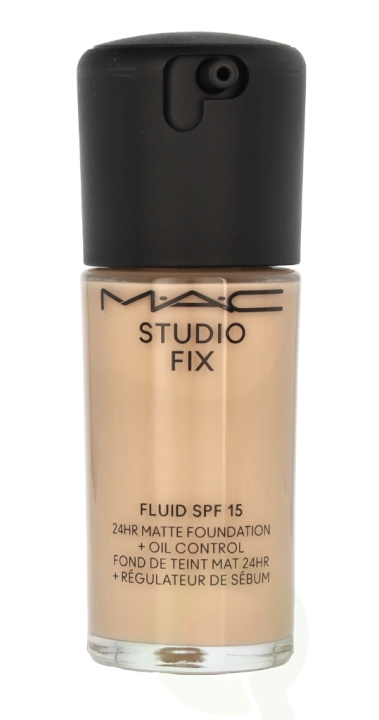 MAC Studio Fix Fluid Foundation SPF15 30 ml N4.5 i gruppen HELSE OG SKJØNNHET / Makeup / Makeup ansikt / Foundation hos TP E-commerce Nordic AB (C75930)