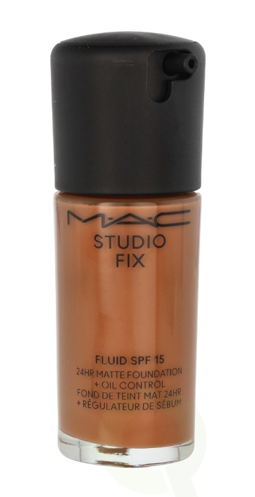 MAC Studio Fix Fluid Foundation SPF15 30 ml NC50 i gruppen HELSE OG SKJØNNHET / Makeup / Makeup ansikt / Foundation hos TP E-commerce Nordic AB (C75985)