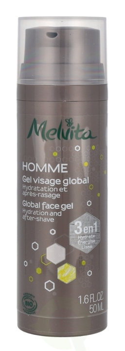 Melvita Homme Global Face Gel 50 ml i gruppen HELSE OG SKJØNNHET / Hudpleie / Ansikt / Ansiktskrem hos TP E-commerce Nordic AB (C75999)