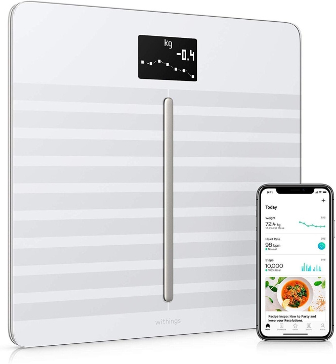 Withings Body Cardio V.2 personvekt, hvit i gruppen HELSE OG SKJØNNHET / Helsepleie / Personvekter hos TP E-commerce Nordic AB (C76055)