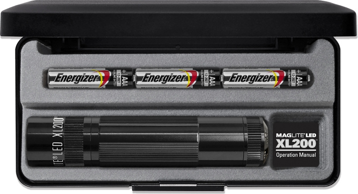 Maglite XL200 LED-lommelykt i gaveeske i gruppen SPORT, FRITID & HOBBY / Lommelykter og hodelykter / Lommelykter hos TP E-commerce Nordic AB (C76074)