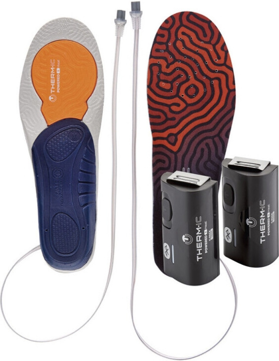 Therm-ic Insoles 3D Set oppvarmede innleggssåler med batteri, S i gruppen SPORT, FRITID & HOBBY / Morsomme produkter / Smarte produkter hos TP E-commerce Nordic AB (C76100)