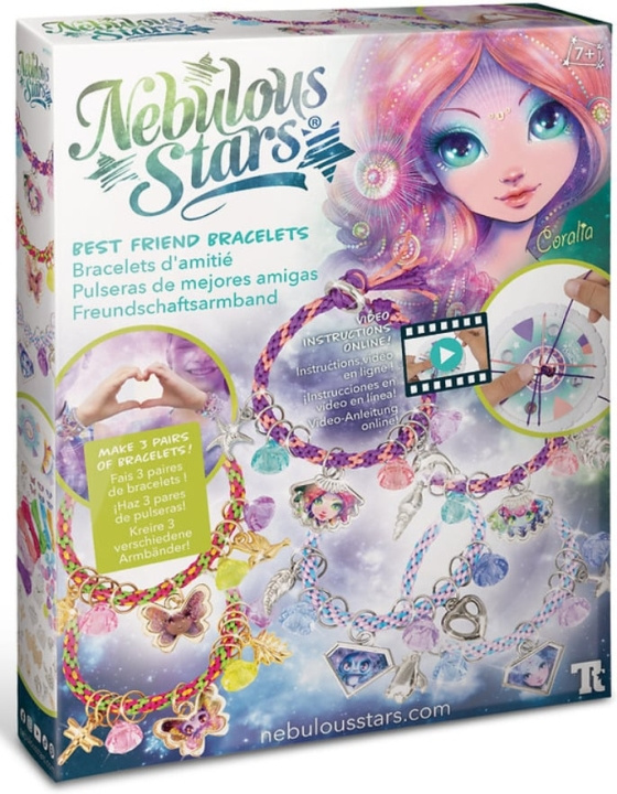 Nebulous Stars Best Friend Bracelets - sett i papp i gruppen LEKER, BARN OG BABY / Leker / Leksaker hos TP E-commerce Nordic AB (C76117)