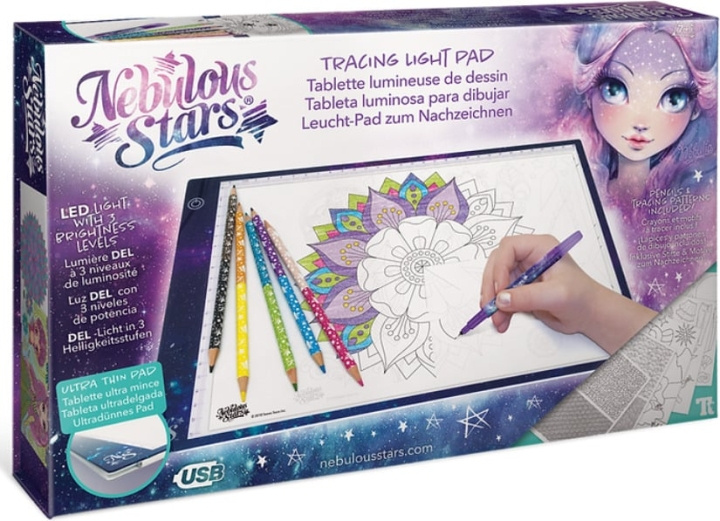 Nebulous Stars Tracing Light Pad - tegneblokk i gruppen LEKER, BARN OG BABY / Leker / Tegne & regne hos TP E-commerce Nordic AB (C76118)