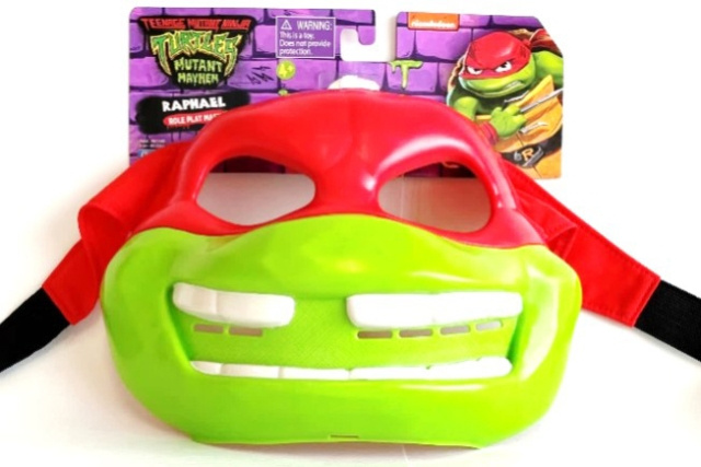 Teenage Mutant Ninja Turtles: Mutant Mayhem Raphael - maske i gruppen LEKER, BARN OG BABY / Leker / Masker og kostymer hos TP E-commerce Nordic AB (C76156)