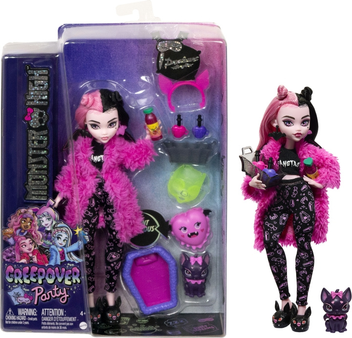 Monster High Creepover Party Draculaura - mote dukke i gruppen LEKER, BARN OG BABY / Leker / Dukker & tilbehør hos TP E-commerce Nordic AB (C76157)