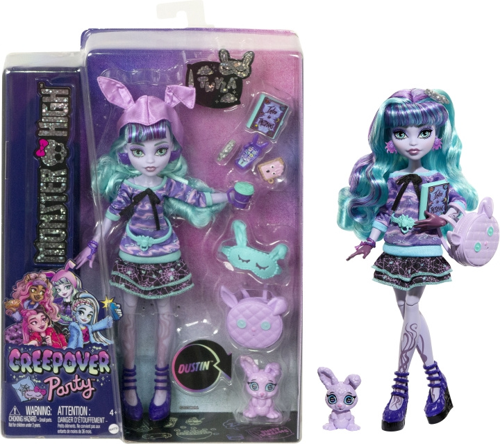 Monster High Creepover Party Twyla - mote dukke i gruppen LEKER, BARN OG BABY / Leker / Dukker & tilbehør hos TP E-commerce Nordic AB (C76160)