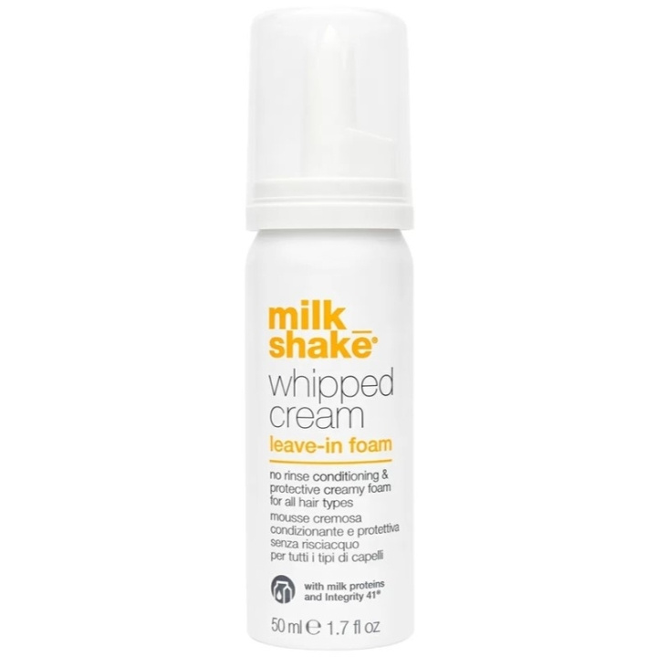 Milk_Shake Whipped Cream Leave-in Foam 50ml i gruppen HELSE OG SKJØNNHET / Hår & styling / Hårpleie / Balsamspray/kur hos TP E-commerce Nordic AB (C76294)