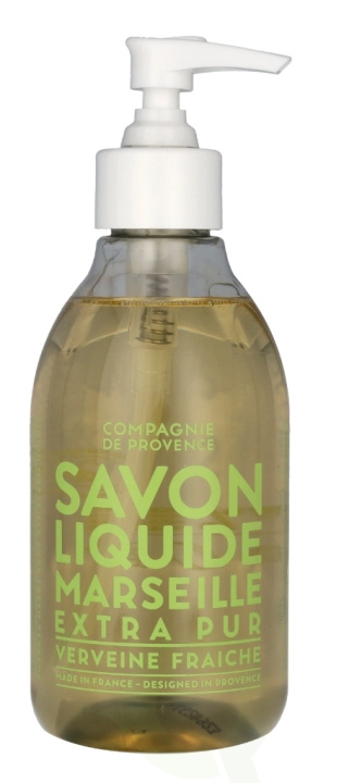 Compagnie De Provence Marseille Liquid Soap 300 ml Fresh Verbena i gruppen HELSE OG SKJØNNHET / Hudpleie / Kroppspleie / Bad- og dusjkrem hos TP E-commerce Nordic AB (C76357)