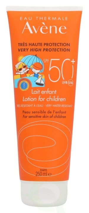 Avene Sun Very High Protection Lotion SPF50+ Children 250 ml i gruppen HELSE OG SKJØNNHET / Hudpleie / Soling / Solkrem hos TP E-commerce Nordic AB (C76414)