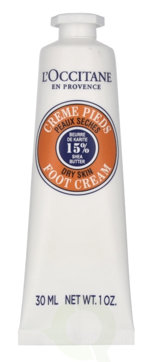 L\'Occitane Foot Cream - Dry Skin 30 ml Shea Butter i gruppen HELSE OG SKJØNNHET / Manikyr/pedikyr / Fotpleie hos TP E-commerce Nordic AB (C76443)