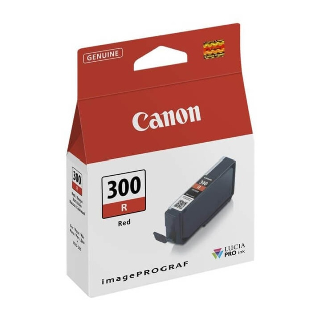 Canon Blekk 4199C001 PFI-300 Rød i gruppen Datautstyr / Skrivere og tilbehør / Blekk og toner / Blekkpatroner / Canon hos TP E-commerce Nordic AB (C76473)