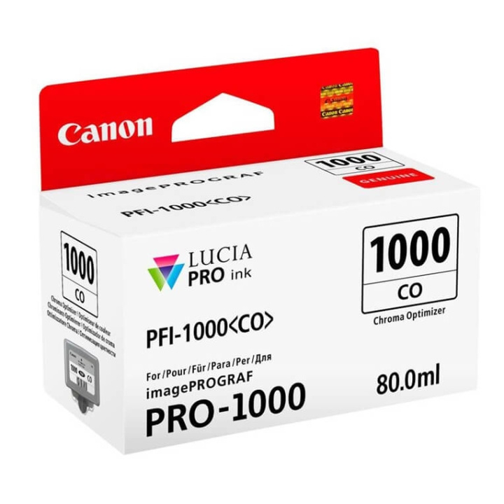 Canon Ink 0556C001 PFI-1000 Chrome Optimizer i gruppen Datautstyr / Skrivere og tilbehør / Blekk og toner / Blekkpatroner / Canon hos TP E-commerce Nordic AB (C76485)