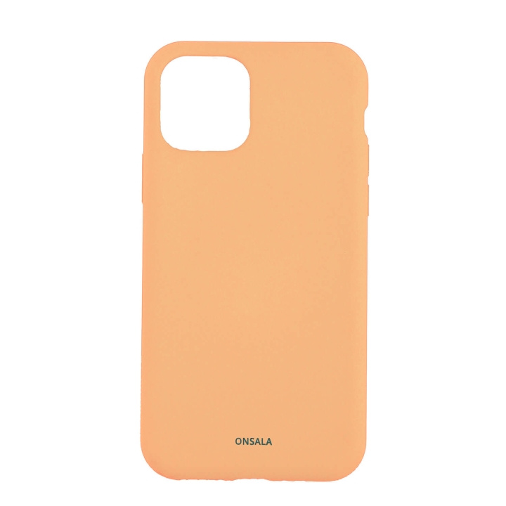 Onsala Backcover Sil Touch iPhone 11/XR Apricot i gruppen SMARTTELEFON & NETTBRETT / Mobilbeskyttelse / Apple / iPhone 11 hos TP E-commerce Nordic AB (C76514)