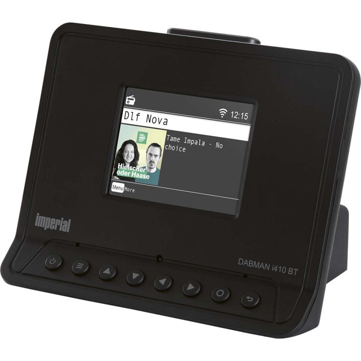 imperial DABMAN i410 BT Compact Hybrid Radio DAB+ / FM / Internett / Bluetooth Svart i gruppen Elektronikk / Lyd & Bilde / Hjemmekino, HiFi og bærbar / Radio & Vekkerklokker / Radio hos TP E-commerce Nordic AB (C76568)