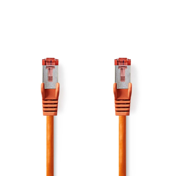 Nedis CAT6 Nettverkskabel | RJ45 Han | RJ45 Han | S/FTP | 0.25 m | Rund | LSZH | Oransje | Label i gruppen Datautstyr / Kabler og adaptere / Nettverk / Cat6 hos TP E-commerce Nordic AB (C76585)