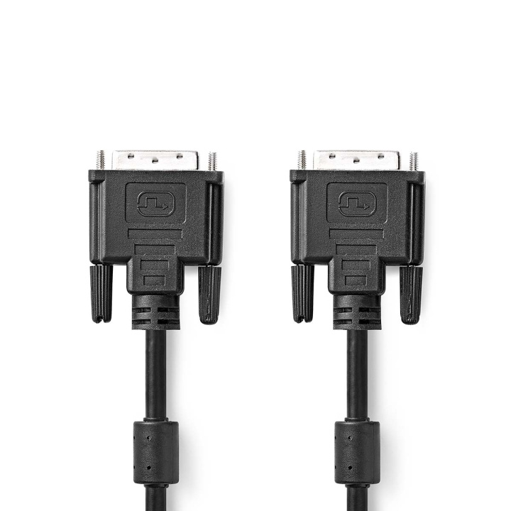 Nedis DVI-kabel | DVI-D 24+1-Pin Han | DVI-D 24+1-Pin Han | 2560x1600 | Nikkel belagt | 2.00 m | Rett | PVC | Sort | Label i gruppen Datautstyr / Kabler og adaptere / DVI / Kabler hos TP E-commerce Nordic AB (C76609)