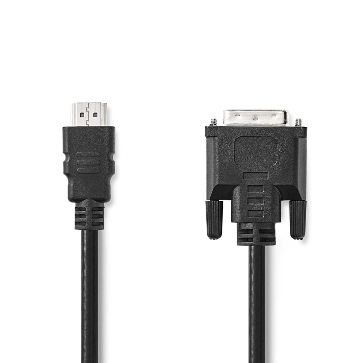 Nedis HDMI™ Cable | HDMI ™ -kontakt | DVI-D 24+1-Pin Han | 1080p | Nikkel belagt | 3.00 m | Rett | PVC | Sort | Label i gruppen Elektronikk / Kabler og adaptere / HDMI / Kabler hos TP E-commerce Nordic AB (C76611)