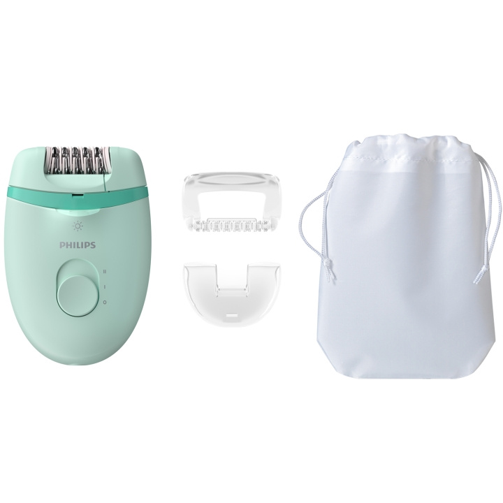 Philips Epilator Satinelle Essential med sladd BRE265 i gruppen HELSE OG SKJØNNHET / Hår & styling / Hårfjerning / Epilatorer hos TP E-commerce Nordic AB (C76753)