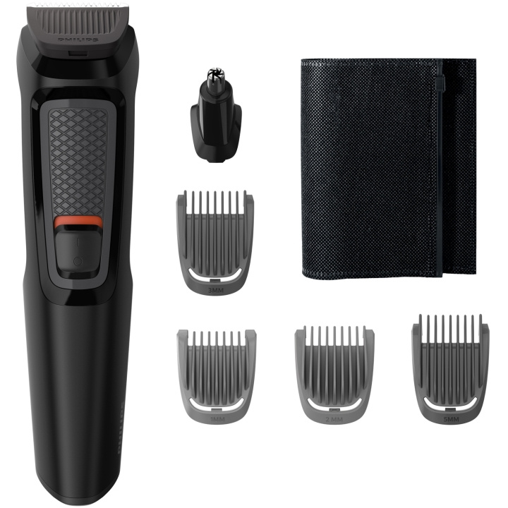 Philips Multigroom 6-i-1, pleiesett for ansikt MG3710 i gruppen HELSE OG SKJØNNHET / Hår & styling / Barbering og trimming / Hårtrimmere hos TP E-commerce Nordic AB (C76758)