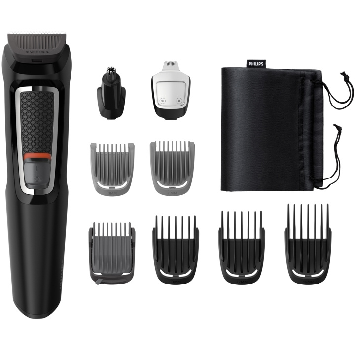 Philips Multigroom 9-i-1, grooming kit för ansikte och hår MG3740 i gruppen HELSE OG SKJØNNHET / Hår & styling / Barbering og trimming / Hårtrimmere hos TP E-commerce Nordic AB (C76759)