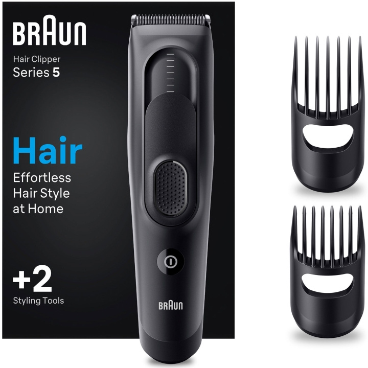 Braun Hårklippare HC5330 i gruppen HELSE OG SKJØNNHET / Hår & styling / Barbering og trimming / Hårtrimmere hos TP E-commerce Nordic AB (C76776)