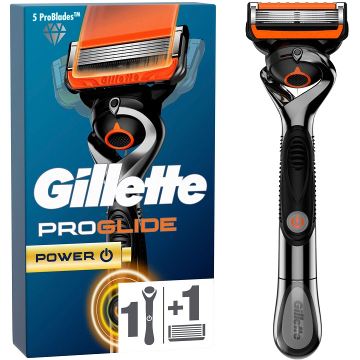 Gillette Rakhyvel Proglide Power 1st rakblad i gruppen HELSE OG SKJØNNHET / Hår & styling / Barbering og trimming / Barberhøvler og tilbehør hos TP E-commerce Nordic AB (C76777)