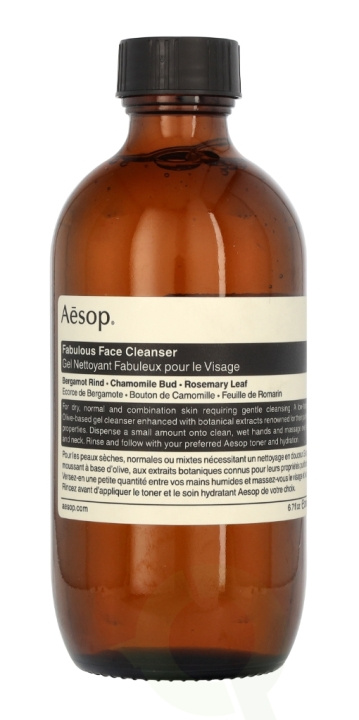 AESOP Fabulous Face Cleanser 200 ml i gruppen HELSE OG SKJØNNHET / Hudpleie / Ansikt / Ansiktsolje hos TP E-commerce Nordic AB (C76833)