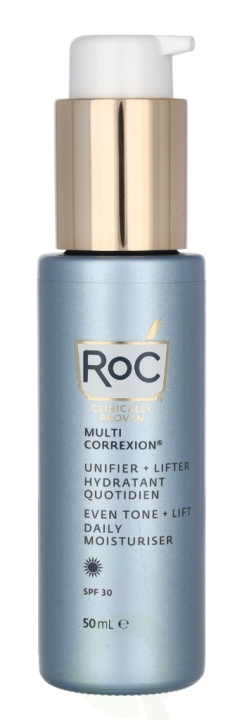 ROC Multi Correxion Even Tone Lift Daily Moisturiser SPF30 50 ml i gruppen HELSE OG SKJØNNHET / Hudpleie / Ansikt / Ansiktskrem hos TP E-commerce Nordic AB (C76846)