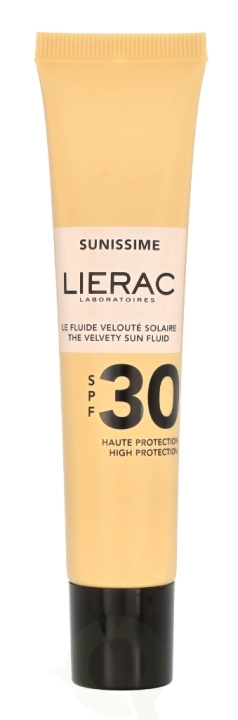 Lierac Paris Lierac Sunissime The Velvety Sun Fluid SPF30 40 ml i gruppen HELSE OG SKJØNNHET / Hudpleie / Soling / Solkrem hos TP E-commerce Nordic AB (C76858)