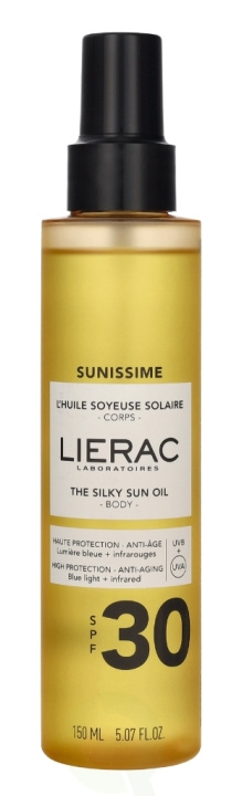 Lierac Paris Lierac Sunissime The Silky Sun Oil SPF30 150 ml i gruppen HELSE OG SKJØNNHET / Hudpleie / Soling / Solkrem hos TP E-commerce Nordic AB (C76859)