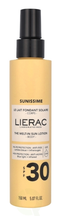 Lierac Paris Lierac Sunissime The Melt-in Sun Lotion SPF30 150 ml i gruppen HELSE OG SKJØNNHET / Hudpleie / Soling / Solkrem hos TP E-commerce Nordic AB (C76862)