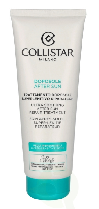 Collistar Ultra Soothing After Sun Repair Treatment 250 ml i gruppen HELSE OG SKJØNNHET / Hudpleie / Soling / Solkrem hos TP E-commerce Nordic AB (C76882)