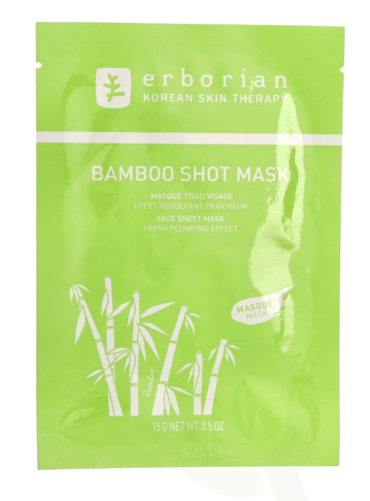 Erborian Bamboo Shot Mask 15 g i gruppen HELSE OG SKJØNNHET / Hudpleie / Ansikt / Masker hos TP E-commerce Nordic AB (C76917)