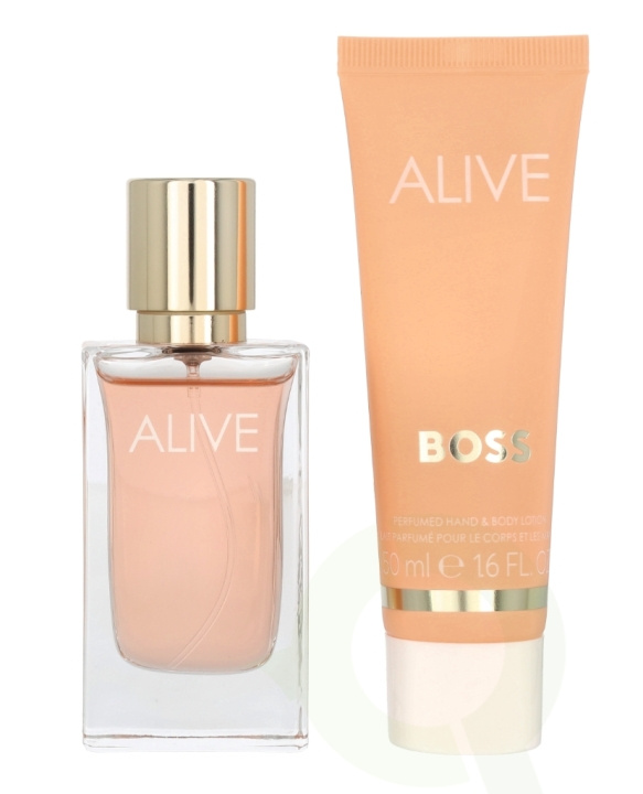 Hugo Boss Alive Giftset 80 ml Edp Spray 30ml/Body Lotion 50ml i gruppen HELSE OG SKJØNNHET / Gavesett / Gavesett for henne hos TP E-commerce Nordic AB (C77023)