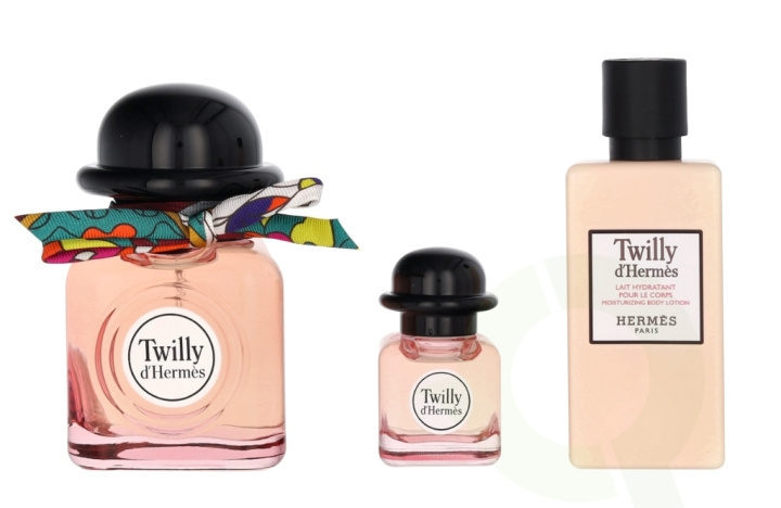 Hermes Twilly D\'Hermes Giftset 97.5 ml Edp Spray 50ml/Edp Miniature 7,5ml/Body Lotion 40ml i gruppen HELSE OG SKJØNNHET / Gavesett / Gavesett for henne hos TP E-commerce Nordic AB (C77031)