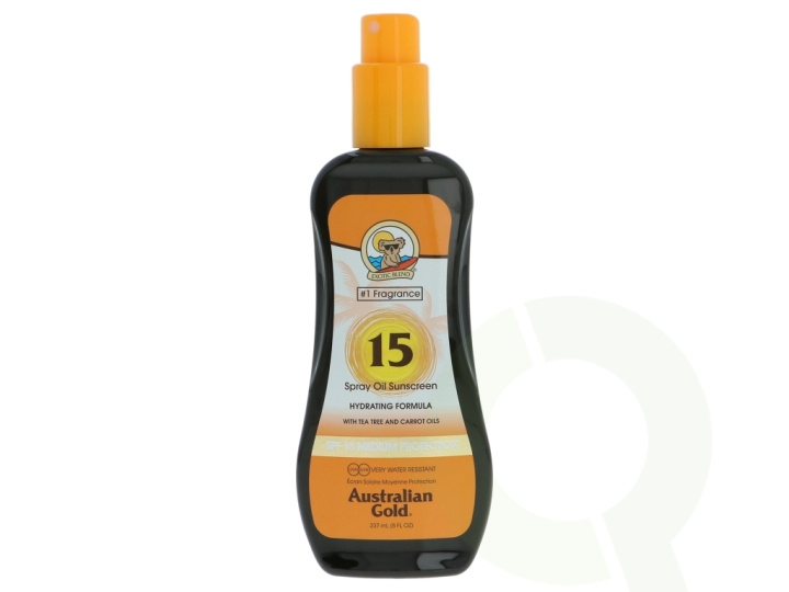 Australian Gold Carrot Spray Oil Sunscreen SPF15 237 ml Carrot Oil Formula i gruppen HELSE OG SKJØNNHET / Hudpleie / Soling / Solkrem hos TP E-commerce Nordic AB (C77038)