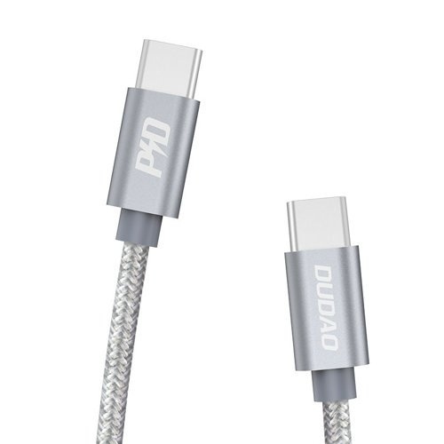 Dudao L5ProC USB-C to USB-C cable 45W 1m gray i gruppen Datautstyr / Kabler og adaptere / USB / USB-C hos TP E-commerce Nordic AB (C77125)