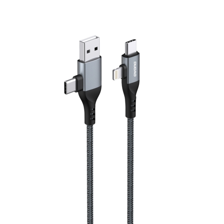 Dudao L20PRO 4-in-1 fast Charging Cable i gruppen Datautstyr / Kabler og adaptere / USB / USB-C hos TP E-commerce Nordic AB (C77140)